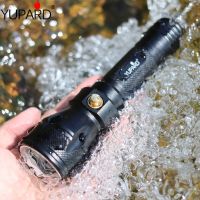 yupard XM-L2 T6 LED Underwater Lamp Waterproof diver Flashlight diving 100m LED Torch 18650 battery high bright swimming lantern Diving Flashlights