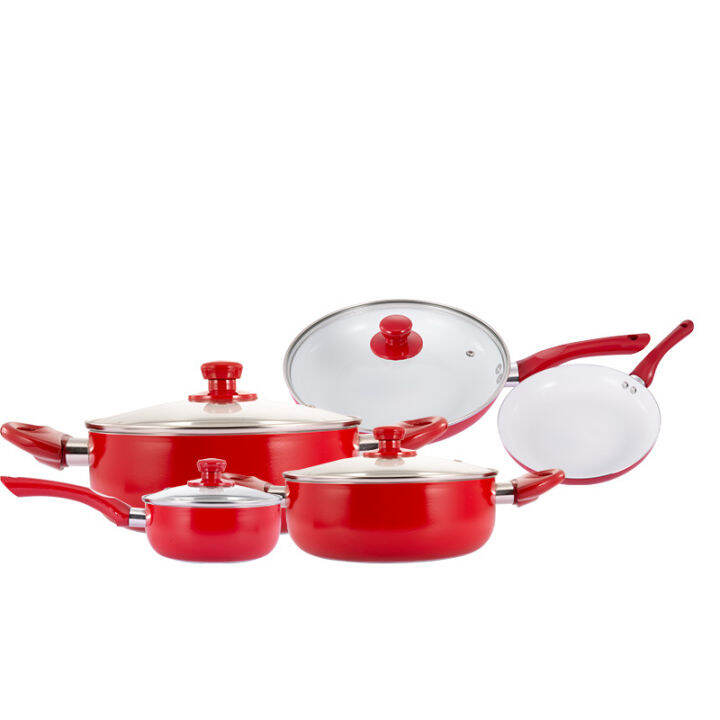CATALEYA 5 Piece Ceramic Pan Set Lazada PH
