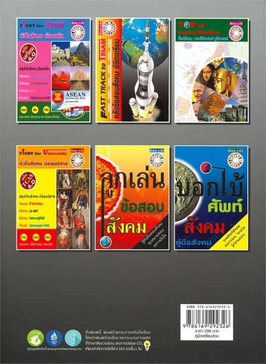 หนังสือ-คลังข้อสอบสังคม-พิชิตเตรียม-fast-track-to-triam