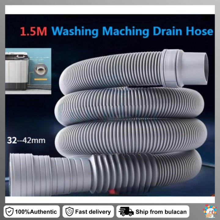 1.5 Meter Waste water Drain Outlet Pipe Washing Hose Pipe Drain Pipe