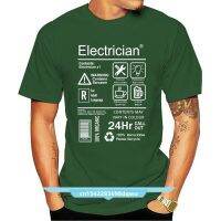 2023 NewFunny ช่างไฟฟ้าแพคเกจการดูแลเสื้อบุรุษเสื้อยืด Top Electrical Engineer 2021ฤดูร้อนชาย O-Neck Tee เสื้อพิมพ์ Tee