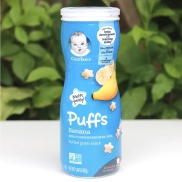 Gerber Puffs cao bánh hình ngôi sao ăn dặm cho bé