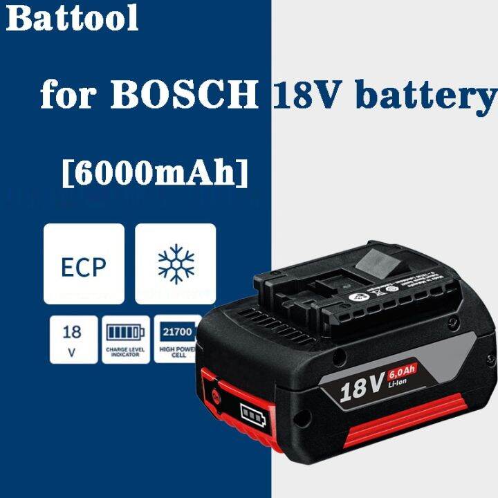 xfcfor Bosch Professional 18V System Battery Set BAT610G BAT609 Replace