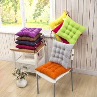 ♟✑ Square Stool Cushions Pearl Cotton Office Computer Chair Protective Mat Cartoon Seat Pad Buttocks Chair Cushion Backrest Pillow