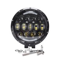 อุปกรณ์เสริมรถยนต์105W 7นิ้ว Led ทำงานอัตโนมัติ12V 24V 4wd ออฟโรดรถบรรทุก4X4กันชนหน้ารถพ่วงไฟหน้าต่ำ Hi