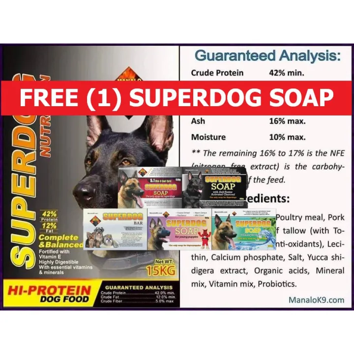 Superdog Nutrition SDN dog food 15kg Lazada PH