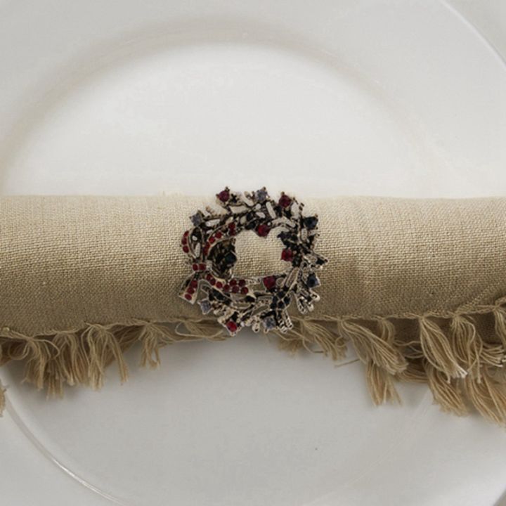 12pcs-christmas-wreath-napkin-rings-metal-napkin-buckle-napkin-holder-napkin-circle-hotel-restaurant