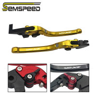 SEMSPEED CNCรถจักรยานยนต์พับคลัตช์เบรกคันเบรกสำหรับKawasaki ZX-6R ZX6R ZX636 2019-2022