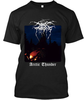 Limited NWT Darkthrone Arctic Thunder Norwegian Black Metal Logo T-Shirt S-4XL