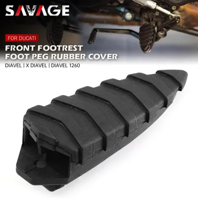 Front Foot Peg Footrest Rubber Cover For DUCATI Diavel/Carbon XDiavel X Diavel 1260 Motorcycle Accessories Pedal Guards Rubber Pedals