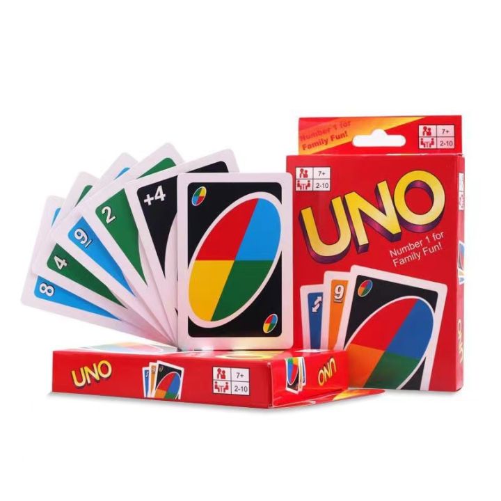 uno-เกมส์ไพ่-การ์ดไพ่-อูโน่-uno-บรรจุ-108-ใบ-uno-card-game-เกมคลาสสิค-ฮิตตลอดกาล-ของเล่นเด็ก-toys-2-to-7-playe-family-games