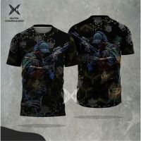 T SHIRT - Kaos T SHIRT All India TNI AD  TNI AL  TNIA AU Model Raider  - TSHIRT