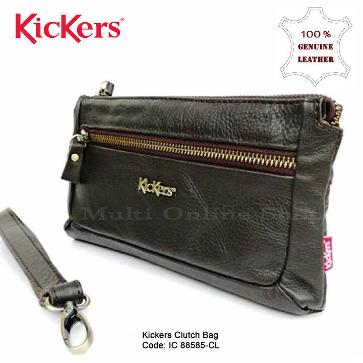 Kickers Genuine Leather Clutch Bag IC 88585CL Lazada