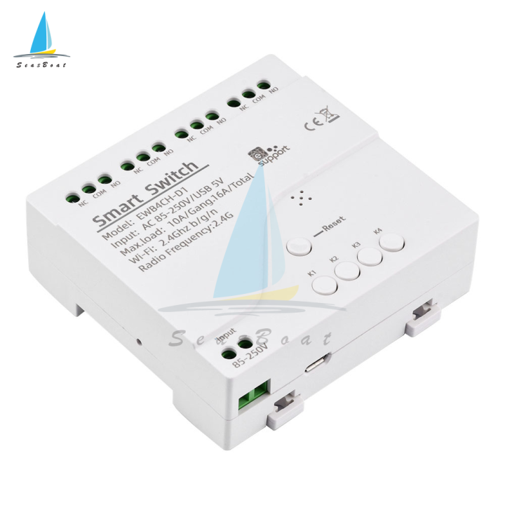 [seasboat] Portable Wireless Remote Control Wifi Intelligent Switch 