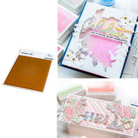 New Arrival 2021 Solid Hot Foil Plate Metal Cutting Dies Scrapbook Diary Background Decoration Embossing Template Diy Greeting