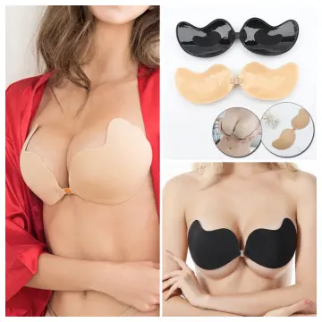 12pcs/set With Nipple Covers Strapless Bra Portable Skin Friendly Push Up  Sticky