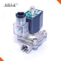 Stainless Steel Valve Normally Closed Solenoid Valve 12V 1/2 quot;