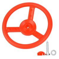 Steering Wheel, Kids Playground Small Steering Wheel Toy, Rotatable Swingset Steering Wheel, Durable for Playground