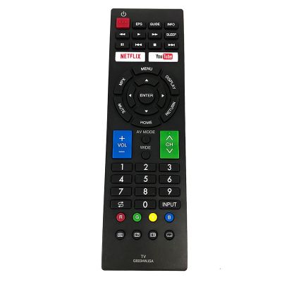 SHARP GB234WJSA Smart tv Remote Control For SHARP Smart TV With NETFLIX YouTube Apps GB094WJSA RRMCGB094WJSA GA902WJSA GA983WJSA GB012WJSA GB013WJSA GB067WJSA GB254WJSA LC-32M3H LC-40M3H LC-42D65H