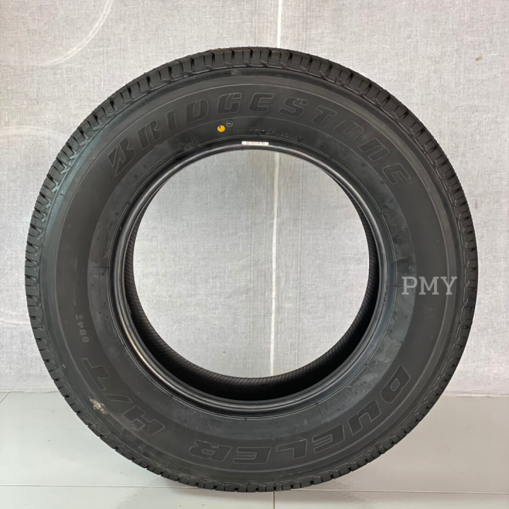 265-65r17-ยางรถยนต์-ยี่ห้อ-bridgestone-รุ่น-h-t684-ล็อตผลิตใหม่ปี23-ราคาต่อ1เส้น-นุ่มนวลทุกสภาพถนน-ยึดเกาะถนนได้ดี