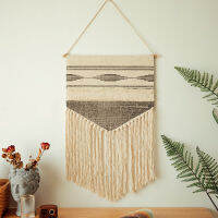 Vintage Boho Hanging Tapestry Fabric Macrame Decoration Watt-hour Meter Box Cover Ho Hanging Blanket Home Office Wall Decor