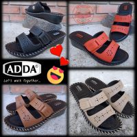 ADDA รุ่น 93R02 รองเท้าแตะแบบสวม รองเท้าแตะผู้หญิง รองเท้าส้นสูง แอ๊ดด้า 93R02