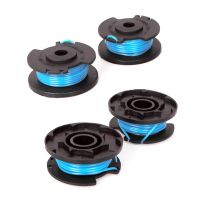 6PCS Weeder Spool Trimmer Spool ABS Mower Replacement Spool Mower Replacement Spool is Used for Replacing Spool of RYOBI AC14RL3A Lawnmower 18/24/40V