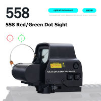 【การจัดส่งในประเทศไทย】558 Red Dot Sight 3X แว่นขยายขอบเขตสถานที่ท่องเที่ยวสำหรับ อลูมิเนียมอัลลอยด์20mm Rail Mount พร้อมแบตเตอรี่