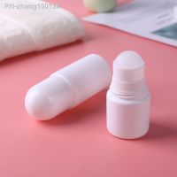 30ml/50ml Refillable Roller Bottle Plastic Empty Rollerball Bottle for DIY Deodorant Essential Oil Perfume Cosmetics Container