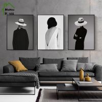 Vugue Character Canvas Painting Fashion Male Model Cool Man Poster Wall Art Picture for Bar Romm Decorations Home Decor Drawing Painting Supplies