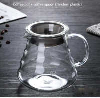 Cold Brew Coffee Maker Coffee Set Ceramic V60 Coffee Filter Cup Cloud Pot Coffee Coffeepot Multi-Color Coffee Funnel