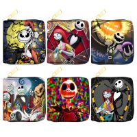 【LZ】 Disney The Nightmare Before Christmas Coin Bag Women Men Wallet Snorlax Charmander Kawaii Credit Card Holder Bag Mini Handbag