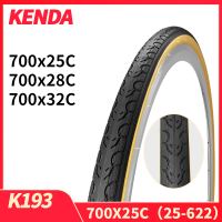 KENDA K193ยางจักรยานเสือหมอบ700C CST 700x23C 700x25c 700x32c CST Skinwall ยางรถจักรยานยางรถ Ultralight 430G อุปกรณ์เสริมจักรยาน