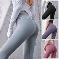 กางเกงโยคะเอวสูง Leggings ไม่มีรอยต่อ Skinny Shapers กีฬากลางแจ้งกางเกงวิ่ง Leggings ผู้หญิงฟิตเนสเสื้อผ้า Sportswear