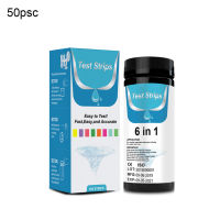 แถบทดสอบตู้ปลาแถบทดสอบ PH สระว่ายน้ำกระดาษทดสอบตู้ปลาสำหรับการทดสอบระดับ PH 6ค่าใน1