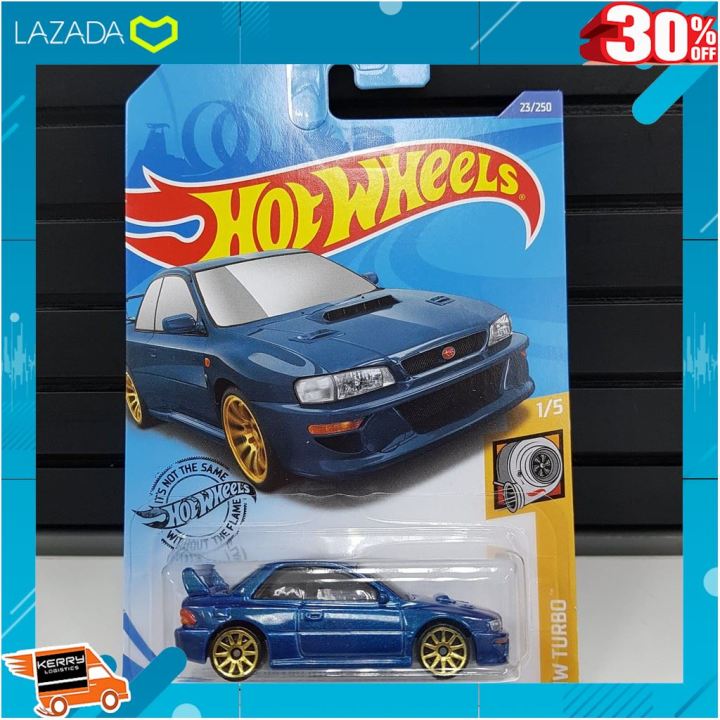 สินค้าเกรดพรีเมี่ยม-คุณภาพดี-hotwheels-98-subaru-impreaz-sti-version-ของเล่นเสริมทักษะ-เกมฝึกสมอง