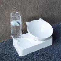 Bowl Automatic Feeder Dog Cat Food Bowl with Water Dispenser Double Dog Drinking Bowl Cat Dish Bowls for Food Supplies