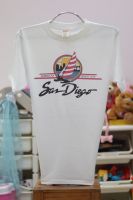 เสื้อยืดลายคลื่น San Diego (ซานดิเอโก) เสื้อวินเทจ