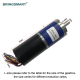 Bringsmart DC Motor12v 24V แรงบิดขนาดใหญ่ Brushless มอเตอร์เกียร์ดาวเคราะห์ PWM PULSE ความกว้างความเร็วพร้อม Encoder Smart Home-dliqnzmdjasfg