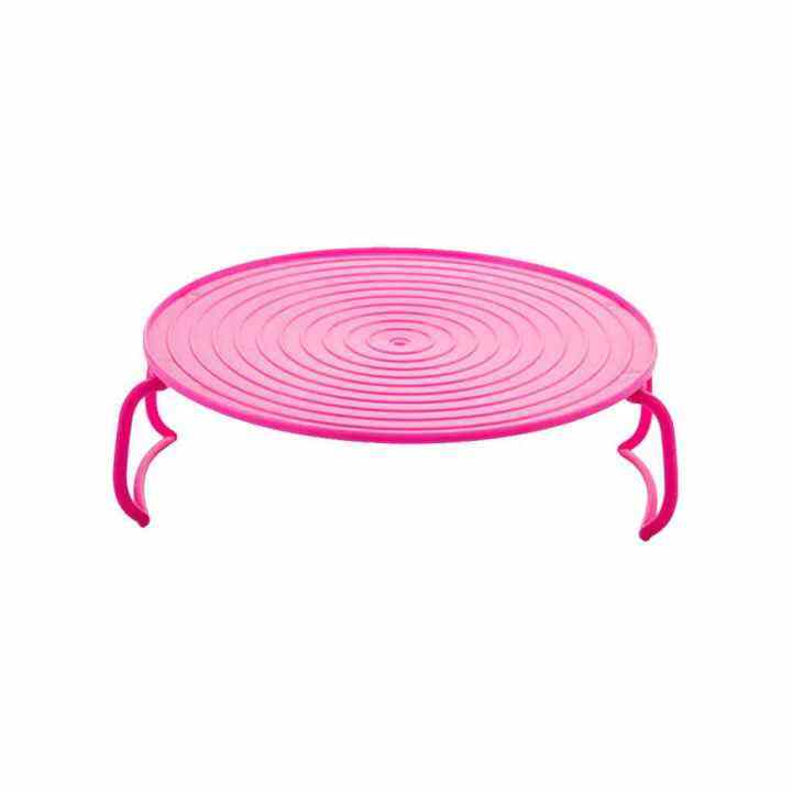 Double Insulated Heating Microwave Oven Tray Rack Bowls Layered Holder