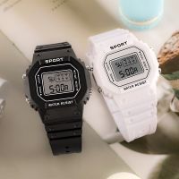 Cute Candy Color Sports Digital LED Men Women Kid Student Watch Jam Tangan Lelaki Wanita Kanak