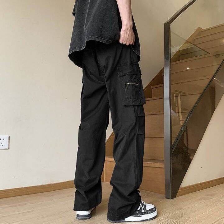 american-overalls-mens-summer-high-street-trendy-brand-loose-wide-leg-straight-leg-mopping-pants-all-match-trendy-casual-long-pants