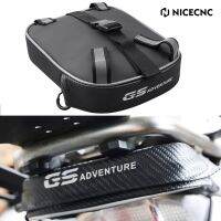 NICECNC กระเป๋ากระเป๋ามีกรอบหลังสำหรับ BMW R 1200GS 1250GS LC Adventure 14-23กันน้ำอุปกรณ์ด้านหลังกระเป๋ารถจักรยานยนต์ซิป PU