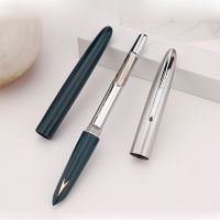 Fountain Pen Silver Arrows Hero Decorated Gift Classic Gold label Student Finance Fountain Pen Office Supplies Gifts Pens EM88  Pens