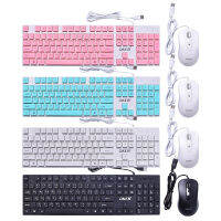 OKER คีบอร์ท+เม้าแบบสาย USB chocolate keybord and mouseรุ่น km378