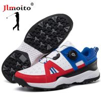 ♗✴✢ Men Leather Waterproof Golf Shoes Non slip Spikeless Golf Sneakers Beginner Golf Training Sneakers Women Golf Athletic Shoes New