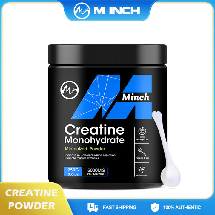 Minch Creatine Powder Creatine Muscle Builder for Men & Women Post ...