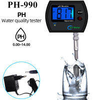 PH-990หลายพารามิเตอร์ออนไลน์ PH Meter คุณภาพน้ำตรวจสอบทดสอบสำหรับพิพิธภัณฑ์สัตว์น้ำ Acidometer กับสหภาพยุโรปปลั๊ก30 ปิด