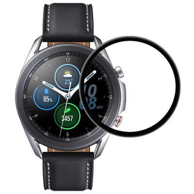 สำหรับนาฬิกา Samsung Galaxy 3 45มม. ฟิล์มนาฬิกานุ่มพื้นผิว3D คอมโพสิต