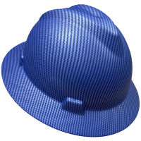 DARLINGWELL Hard Hat Classic Blue Carbon Fiber Color Helmet Construction Work Cap Safety Railway Mine Traffic Working